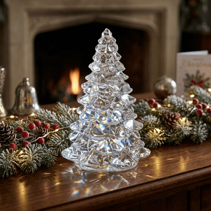 Modern Minimalist Resin Tree Ornament (White) Material