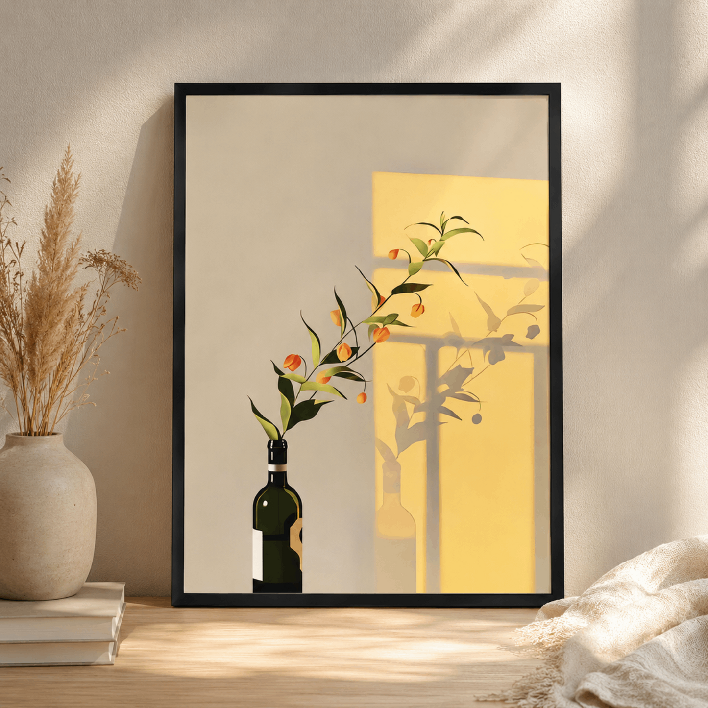 Light and Shadow Painting Ornament