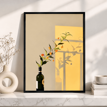 Light and Shadow Painting Ornament