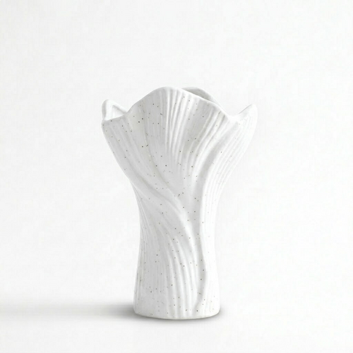 Modern Minimalist White Ceramic Ornament Material