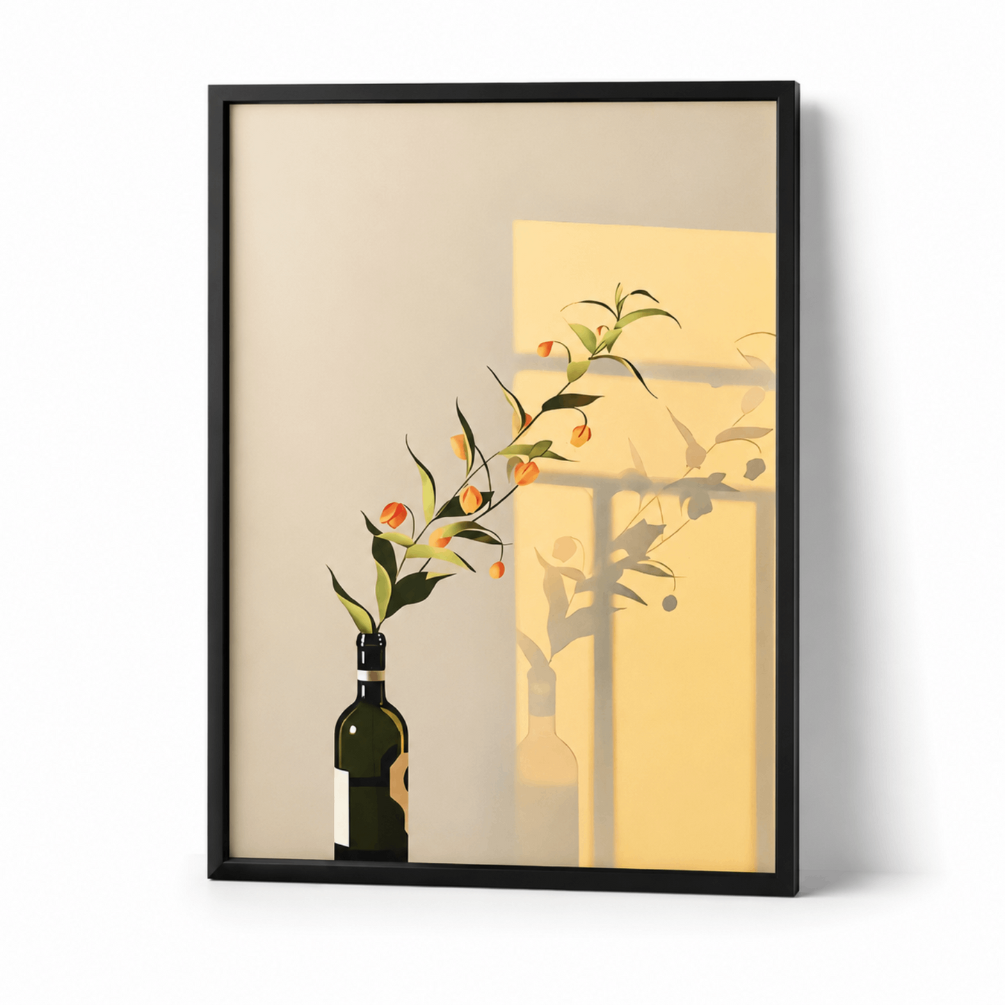 Light and Shadow Painting Ornament