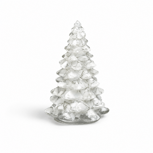Modern Minimalist Resin Tree Ornament (White) Material