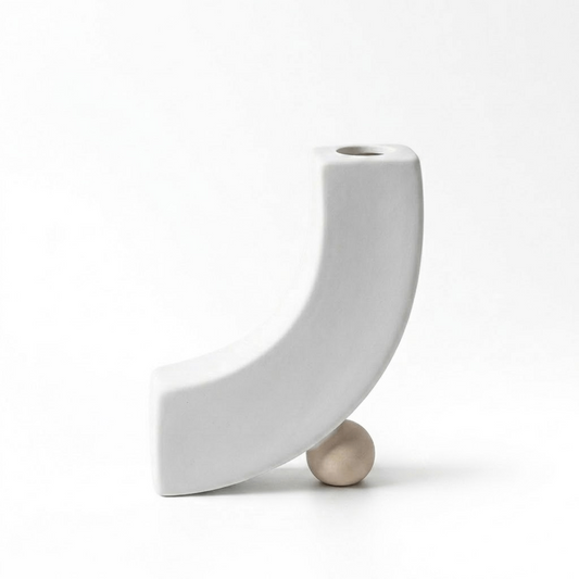 Modern Minimalist Matte Ceramic Vase